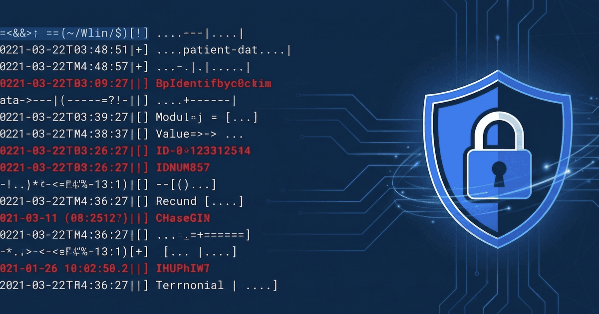 Detecting PHI in Application Logs - Healthcare Developer Guide